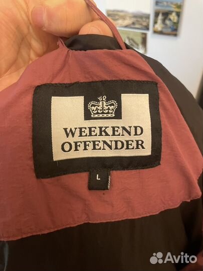 Пуховик weekend offender зимний