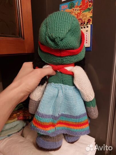 Кукла вязаная ручная работа