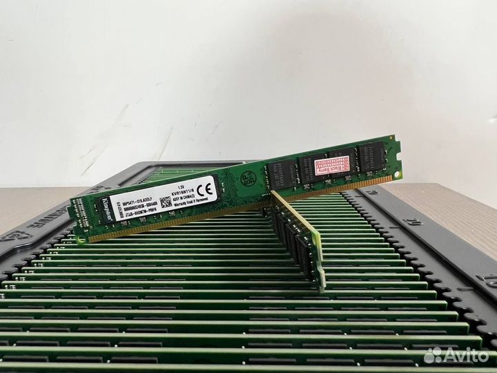 Kingston DDR3 8GB 1600MHz в количестве
