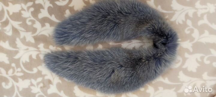 Меховой воротник песец