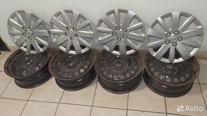 Диски штампованные GM r16 ориг. Opel/Chevrolet