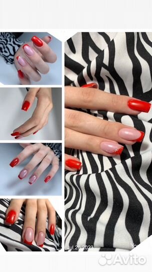 Маникюр, наращивание ногтей, гель лак