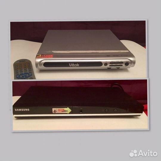 DVD плеер Blu-ray Samsung D360K и Vitek VT-4002SR