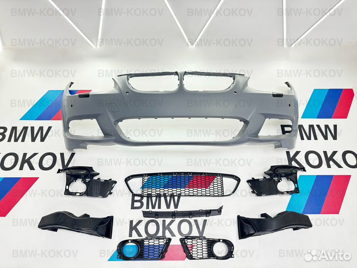 Бампер E92 е92 М тех М пакет на BMW рестайлинг