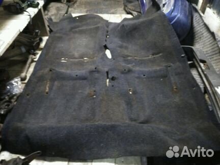Заводской ковер пола ваз 2110