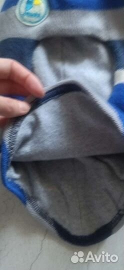 Шапка шлем для мальчика 48 50