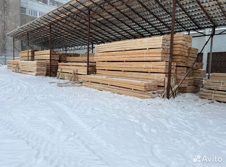 Брус обрезной 150х150х6000мм