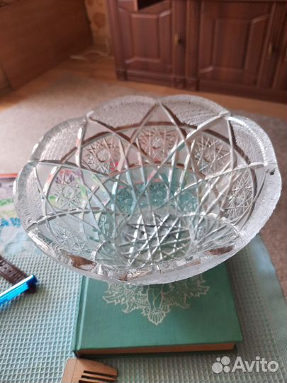 Хрустальная салатница