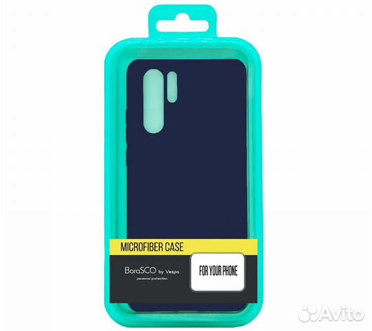 Чехол-накладка для Xiaomi Mi11 синий, Microfiber C