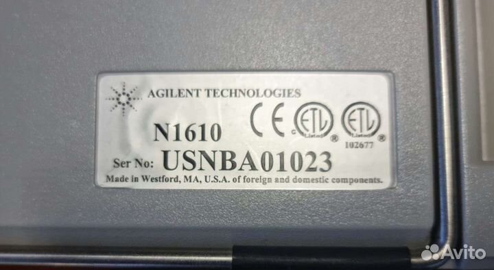 Agilent HP N1610B Service Advisor Portable Test T