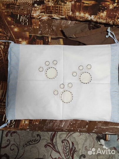 Бортики в детскую кроватку бу