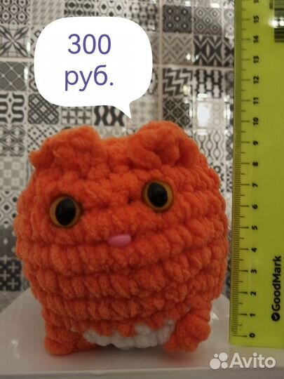 Вязаные игрушки ручной работы