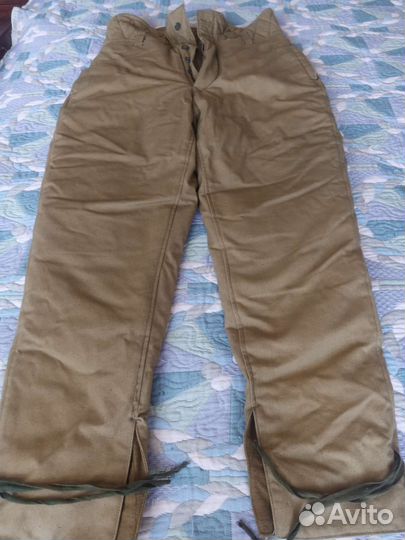 Ватные штаны СССР