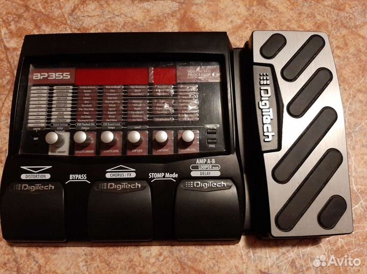 Бас гитарный процессор digitech bp355
