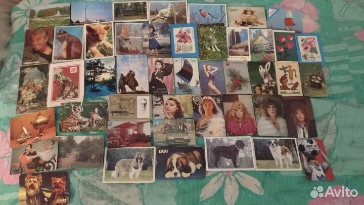 Календарики карманные 90х