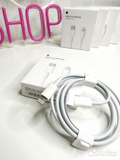 Зарядный кабель Apple Type-C Lightning