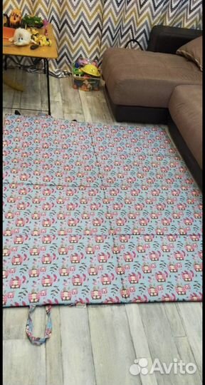 Детский коврик для ползания 140 на 180