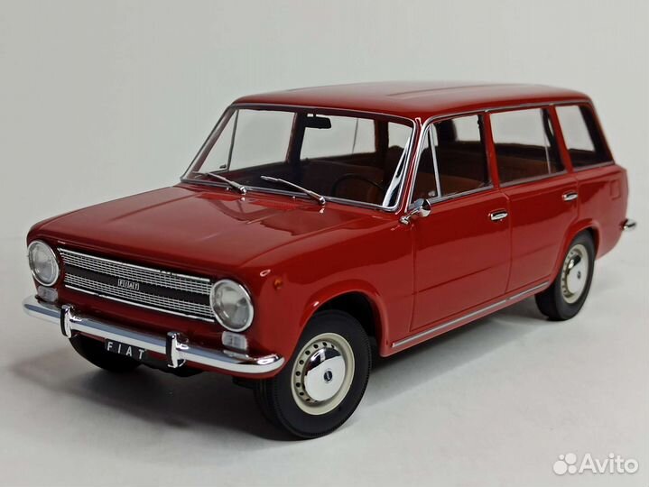 Fiat 124 (ваз 2102) Monza Red 1:18