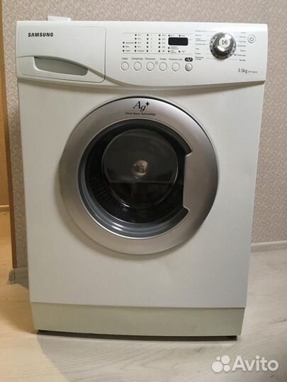 Стиральная машина samsung silver nano 3,5 kg, б/у
