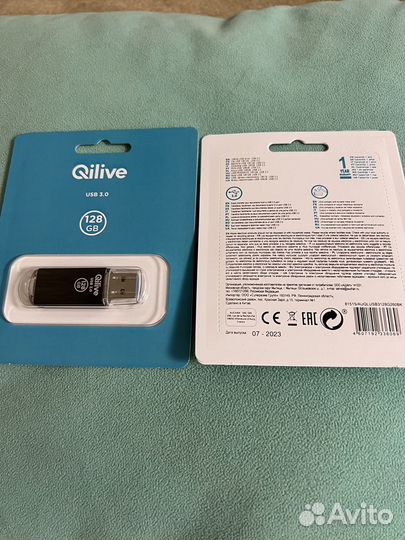 USB флешка 128 GB Qilive 3.0