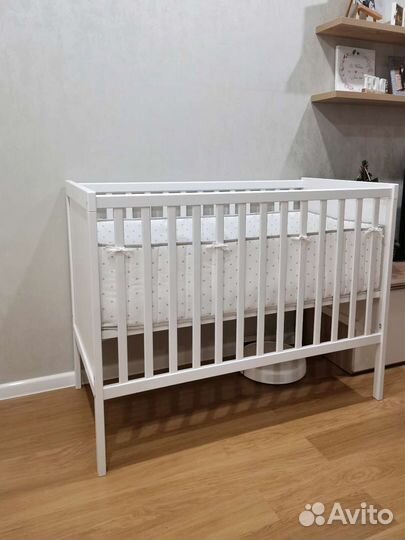 Кроватка детская IKEA sundvik