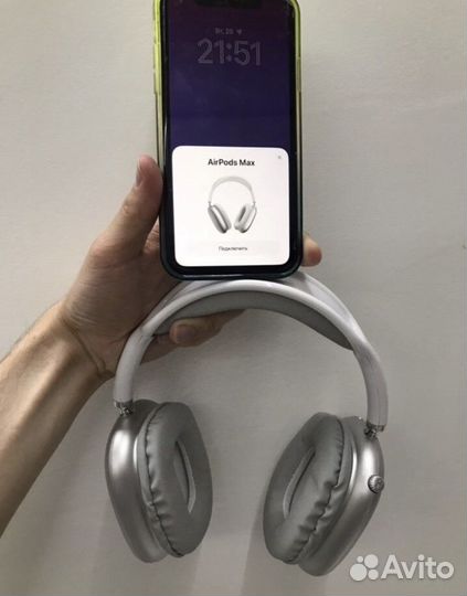 Наушники Apple airpods Max серебро