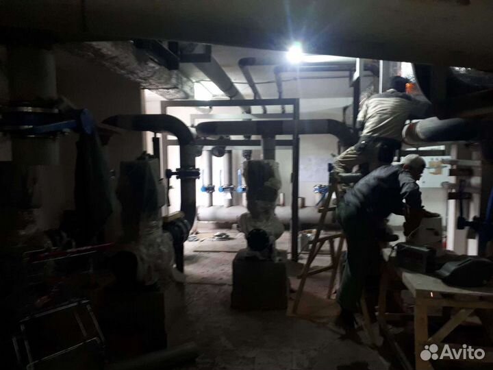 Бригада сантехники сварщики