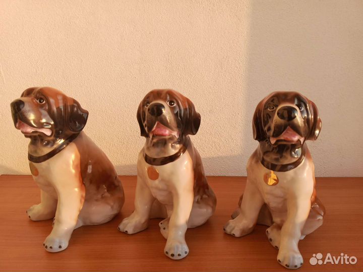 Статуэтка фарфор Сербернар