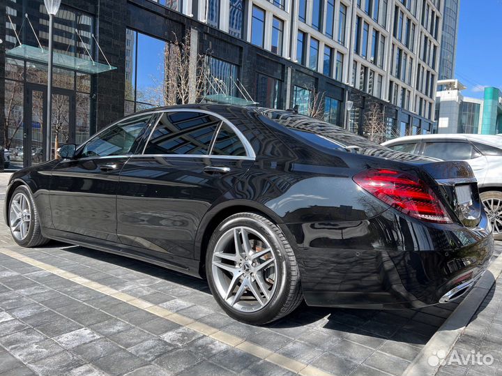 Аренда Mercedes-Benz S-class 2020 г.в. с водителем