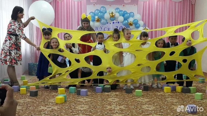 Аниматор на праздник, ростовые Зайка и Мишка