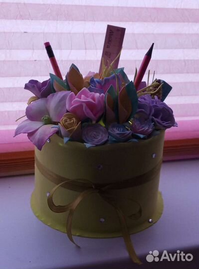 Цветы ручной работы на 1 сентября