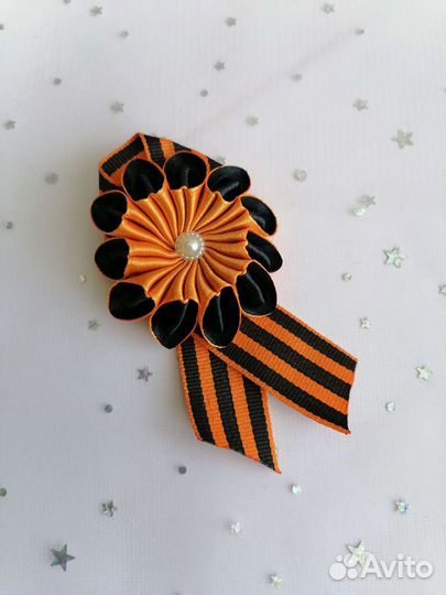 Георгиевская лента ручной работы