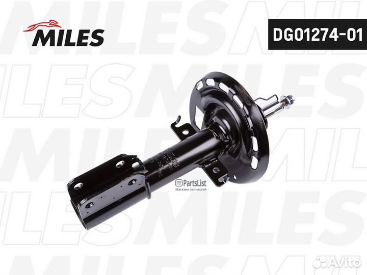 Miles DG0127401 Амортизатор renault megane III 1108 пергаз