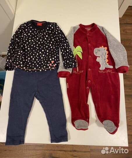 Пакет вещей на девочку 74 размер