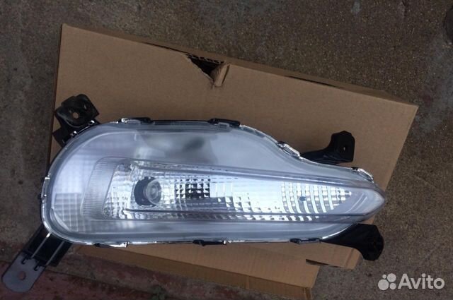 Туманка hyundai solaris 17