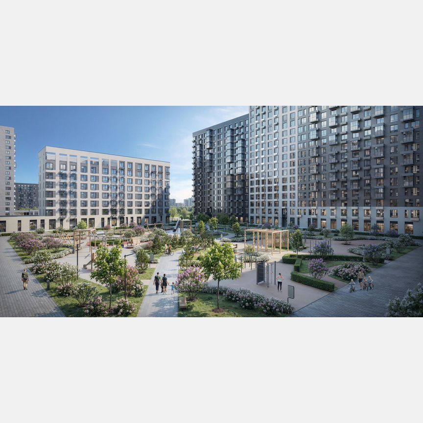 2-к. квартира, 51,9 м², 10/10 эт.