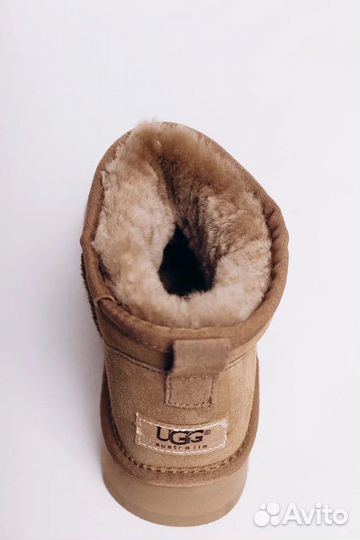 Угги женские натуральные UGG новые на платформе