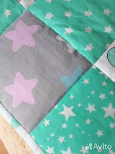 Детское Лоскутное одеяло (в технике пэчворк)