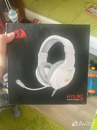 Игровые наушники проводные с микрофоном