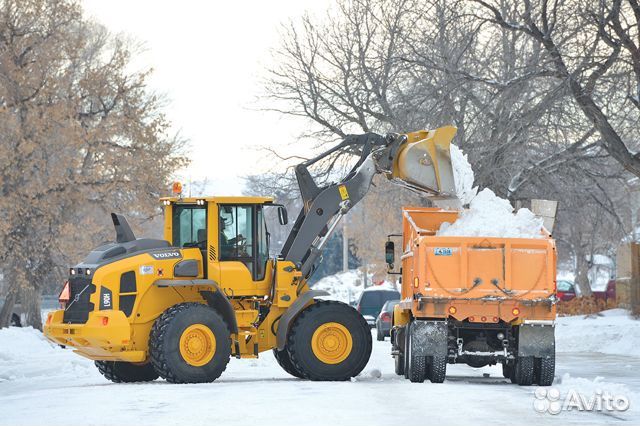 Услуги фронтального погрузчика, услуги самосвала