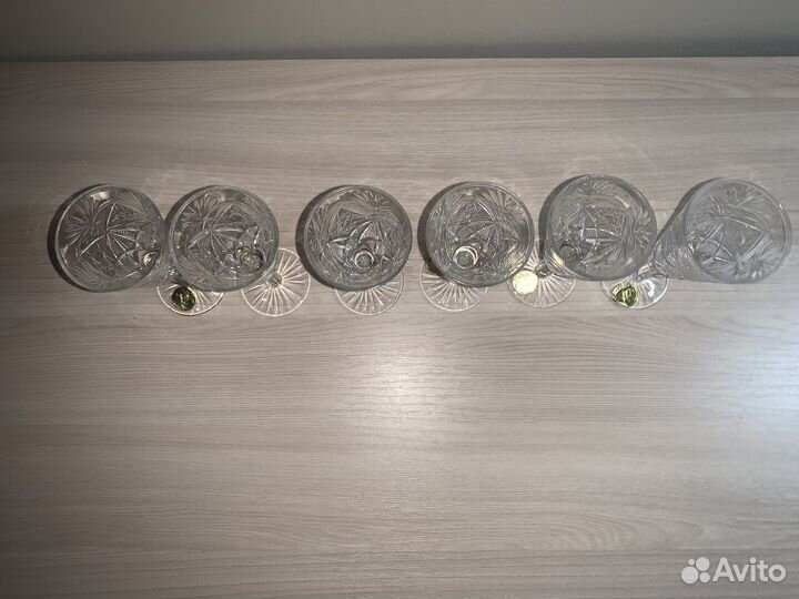 Хрустальные рюмки СССР