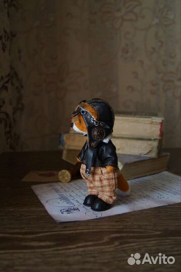 Тедди лис ручной работы