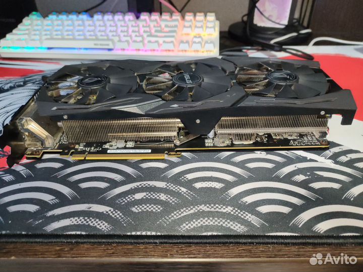 Видеокарта GTX 1070ti rog strix