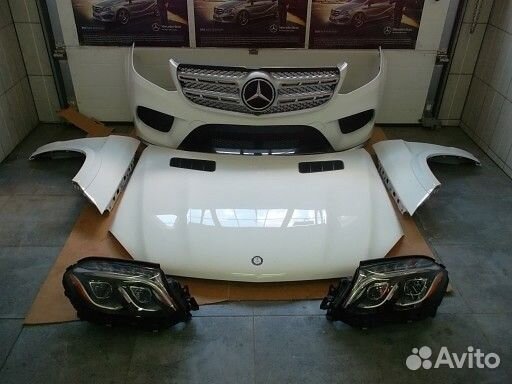 Ноускат mercedes GLS 166 AMG