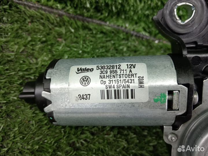 Моторчик заднего стеклоочистителя (дворника) Volks