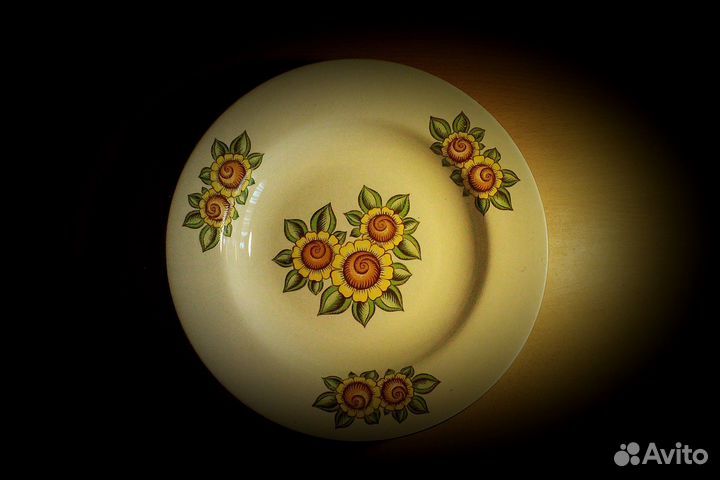 Тарелки суповые СССР буди 6 штук комплект