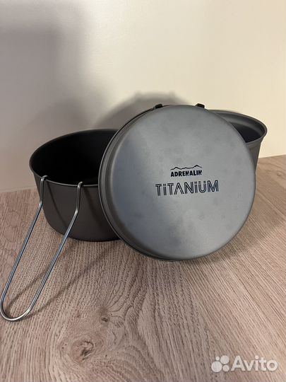 Набор титановой посуды Adrenalin Titanium Compact