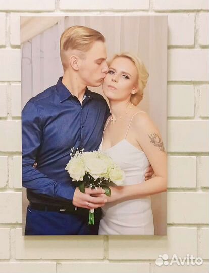 Печать вашего фото на холсте