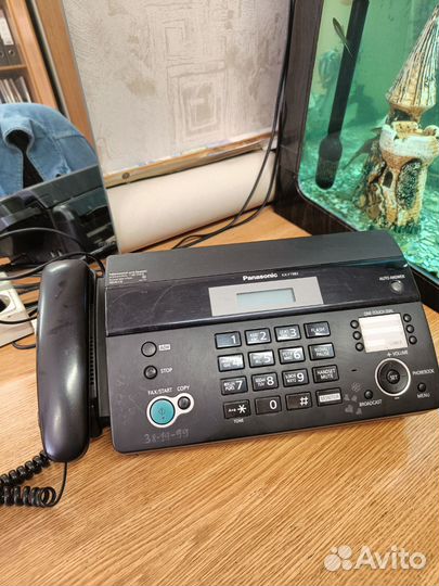 Телефон факс panasonic kx-ft982