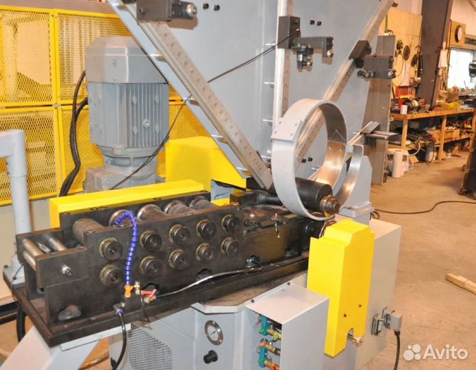 Спирально-навивной станок.Новый станок